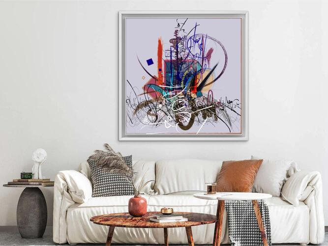 AKL ART 140 X 140 cm - TOGETHER | SAWA